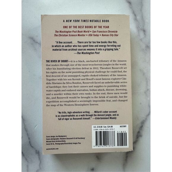The River of Doubt Theodore Roosevelt darkest journey NY Times Bestseller - Picture 6 of 6